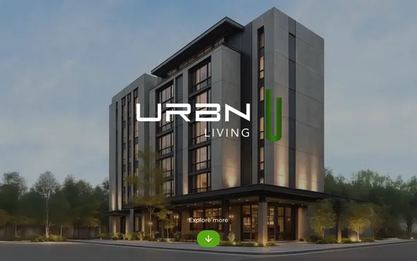 URBN Living website
